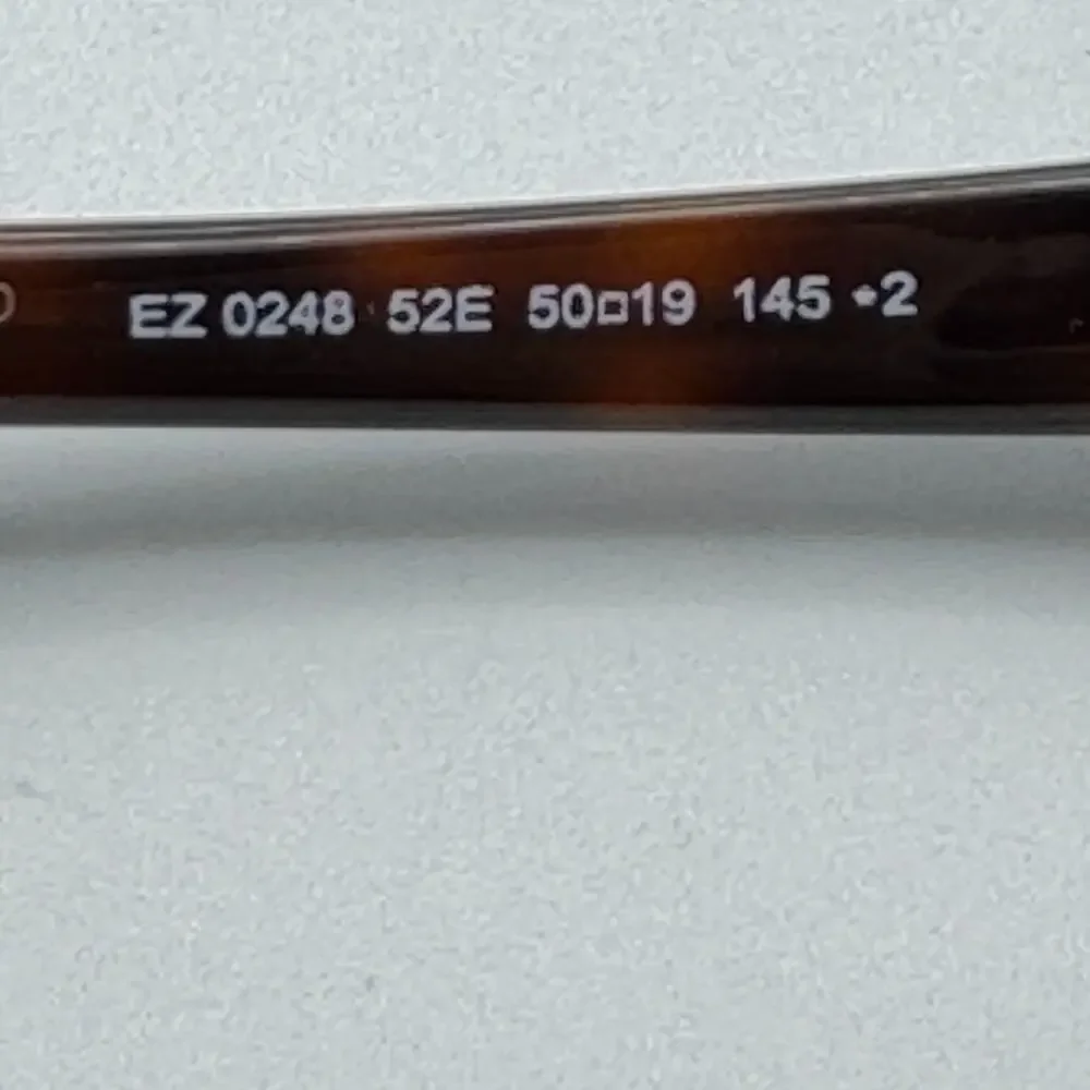 Ermenegildo Zegna Sunglasses EZ0248 52E Dark Havana Frame Brown Lens 50mm New